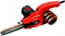 На фото Шлифмашина ленточная B & D 350 Вт, 900-1600 м/мин, лента 13х455 мм (KA900E-QS)