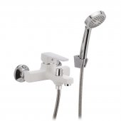 Смеситель для ванны MIXXUS MISSOURI 009 белый (MI0596) На фото Смеситель для ванны MIXXUS MISSOURI 009 белый (MI0596)