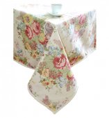 Скатерть Прованс Gobelin с кружевом круглая D-200 см (.003767) На фото Скатерть Прованс Gobelin с кружевом круглая D-200 см (.003767)