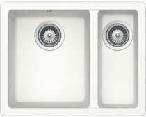 На фото Мойка для кухни Schock Quadro N150 Superwhite-01 (25066001)