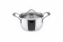 На фото Кастрюля Vinzer с крышкой 18 cм / 2.4 л Chef series (89072)
