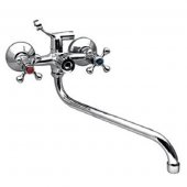 Смеситель для ванны G-FERRO 140 (FE0019) На фото Смеситель для ванны G-FERRO 140 (FE0019)