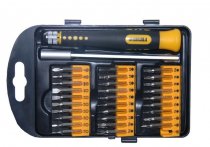 На фото Набор отверток часовых с удлинителем Sigma 30in1 CrV (кейс) (4003021)