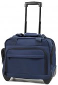 На фото Сумка дорожная на колесах Members Essential On-Board Laptop 21 Navy (922526)