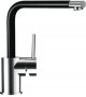 Смеситель для кухни Schock Nimbus Puro-84 хром/черный (52300084) На фото Смеситель для кухни Schock Nimbus Puro-84 хром/черный (52300084)