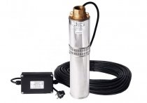 На фото Скважинный насос Водолей (БЦПЭ 0,32-40У)