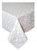 На фото Скатерть Прованс Simfoni Лофт 140х140 см (.003632)