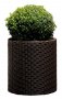 Кашпо для цветов Keter Cylinder Planter Large коричневое (7290103664206) На фото Кашпо для цветов Keter Cylinder Planter Large коричневое (7290103664206)