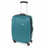 На фото Чемодан на колесах Gabol Line (M) Turquoise (925563)