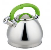 На фото Чайник со свистком Rainstahl 3 л (RS 7626-30 Green)