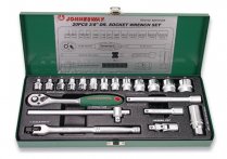На фото Набор торцевых головок Jonnesway 3/8"DR 6-23 мм 20 шт (S04H3120S)