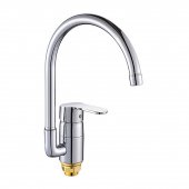 Смеситель для кухни ZERIX Z7010 (ZX0239) На фото Смеситель для кухни ZERIX Z7010 (ZX0239)