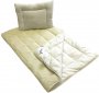На фото Комплект детский Billerbeck Бамбино Одеяло 110х140 см + подушка 40х55 см Молочный (0109-14/00)