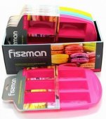 Форма для выпечки 6 батончиков 30x20x3,4 см (силикон) (12 шт. В промо-коробке) На фото Форма для выпечки 6 батончиков 30x20x3,4 см (силикон) (12 шт. В промо-коробке)