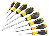Набор отверток Stanley Essential 8 шт PH0,1,2 / SL3,4,5.5,6.5,8 (STHT0-60210) На фото Набор отверток Stanley Essential 8 шт PH0,1,2 / SL3,4,5.5,6.5,8 (STHT0-60210)