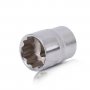 Головка Intertool 12гр., 1/2", 22мм (ET-0222) На фото Головка Intertool 12гр., 1/2", 22мм (ET-0222)