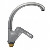 Кухонный смеситель Haiba Hansberg 011 сатин (HB0201) На фото Кухонный смеситель Haiba Hansberg 011 сатин (HB0201)