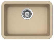 На фото Кухонная мойка Schock Solido N100 Moonstone-22 (27025022)
