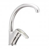 Смеситель для кухни Haiba MAGIC 777 с серой ручкой (HB0678) На фото Смеситель для кухни Haiba MAGIC 777 с серой ручкой (HB0678)