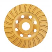 На фото Фреза торцевая Intertool шлифовальная алмазная Turbo 180*22.2мм (CT-6280)