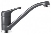 Кухонный смеситель Schock Neos Graphit-15 графит (54200015) На фото Кухонный смеситель Schock Neos Graphit-15 графит (54200015)
