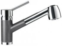 Кухонный смеситель Schock Pila Stone-88 серый (54112088) На фото Кухонный смеситель Schock Pila Stone-88 серый (54112088)