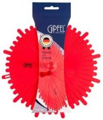 На фото Крышка силиконовая Gipfel 27.5 см красная (2629)