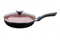 Сковорода с крышкой Granchio Terracotta collection 26 см (88125) На фото Сковорода с крышкой Granchio Terracotta collection 26 см (88125)