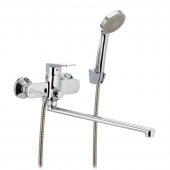 На фото Смеситель для ванны MIXXUS OREGON 006 (перекл. кнопкой) (MX0002)