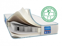 На фото Ортопедический матрас Donson Welldone 80х190 см (240)