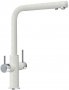 Смеситель для кухни Franke Neptune Clear Water хром/белый (115.0370.703) На фото Смеситель для кухни Franke Neptune Clear Water хром/белый (115.0370.703)