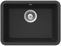 На фото Кухонная мойка Schock Solido N100 Onyx-10 (27025010)
