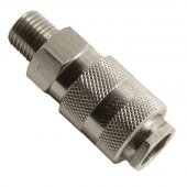 На фото Быстроразъемное соединение Intertool с наружной резьбой 1/2" (PT-1806)