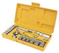 На фото Набор ключей и насадок торцевых Mastertool 3/8" 21 шт (78-0257)
