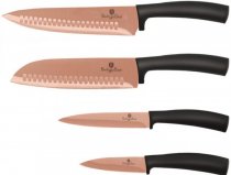 На фото Набор ножей Berlinger Haus Rose Gold Collection 4 предмета (BH-2385)