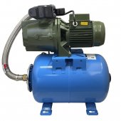 На фото Насосная станция SAER TR-5 - 24л (Насос M-80 0,75кВт)