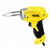 На фото Паяльник импульсный с трансформатором Mastertool 100 Вт, в кейсе с насадками (44-0000)