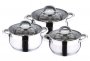 На фото Набор кастрюль Wellberg 6 предметов (WB-1409)