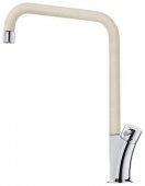 Кухонный смеситель Franke GALILEO фрагранит хром/сахара (115.0289.845) На фото Кухонный смеситель Franke GALILEO фрагранит хром/сахара (115.0289.845)