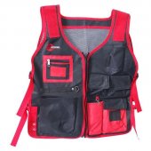 На фото Жилет Intertool слесарно-строительный, 7 карманов, полиэстер (SP-1001)