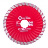 На фото Диск отрезной Intertool Turbo, алмазный 115мм, 22-24% (CT-2006)