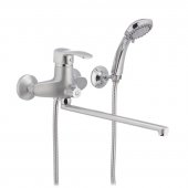 На фото Смеситель для ванны Haiba FOCUS 006 матовый (HB0119)