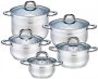 На фото Набор кастрюль KingHoff 10 предметов (1097 KH)