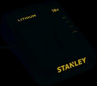 На фото Зарядное устройство Li-ion STANLEY 18 V для аккумуляторов от сети 230 В (SC201-RU)