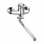 Смеситель для ванны ZERIX EDL 180 (ZX0030) На фото Смеситель для ванны ZERIX EDL 180 (ZX0030)