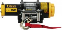 На фото Лебедка T-Max ATWPRO-3500 12V/1.587 т 4.8 мм х 15 м (7207100)