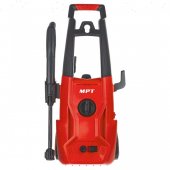 На фото Мойка высокого давления Mastertool 125 Bar, 1400 Вт, 5.5-6.5 л/мин, пенная насадка (MHPW1403)