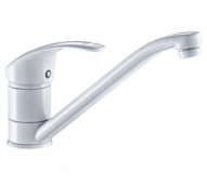 Смеситель для кухни Haiba Mars 004 WHITE (HB0247) На фото Смеситель для кухни Haiba Mars 004 WHITE (HB0247)