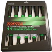 На фото Набор отверток Toptul 11 шт (GAAE1101)