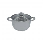 На фото Кастрюля из нержавеющей стали Bohmann 24 см 6 л (BH 0805-24)